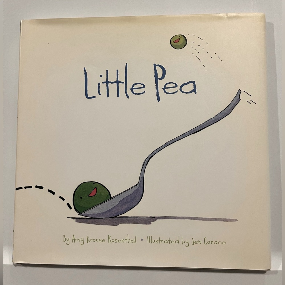 Little Pea hardback book by Amy Krouse Rosenthal kids AR reading book